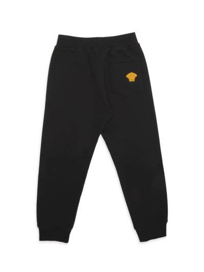 felpa versace junior|Versace Little Kid's & Kid's Felpa + Medusa Logo Sweatpants.